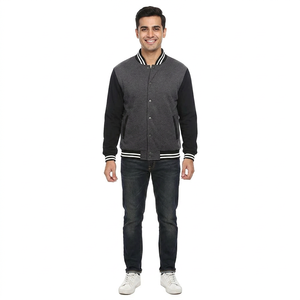 Hot Selling <b>Baseball</b> Letterman <b>Jacket</b> <b>for</b> <b>Men</b> Wholesale Custom Latest Designs Long Sleeve Embroidery Patches - Product Image 1