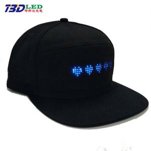EL sản phẩm USB sạc <span class=keywords><strong>LED</strong></span> Mũ bóng chày với 5x36 pixel hiển thị 120x20 mét màn hình cho chạy tin nhắn quảng cáo - Product Image 5
