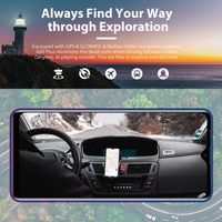 Téléphone mobile débloqué Blackview A80 Plus, 4680 mAh, 6,49 pouces, Android 10, processeur octa-core, identification par reconnaissance faciale et empreintes digitales, smartphone 4G
