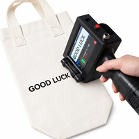 Imprimante à jet d'encre portable à interface multilingue de dernière génération pour le codage par lots des tubes cosmétiques, le codage de la date sur les bouteilles en verre