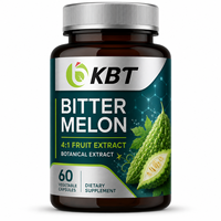 Complément alimentaire à base de plantes OEM ODM : Capsules végétales d'extrait de melon amer pour le contrôle du sucre