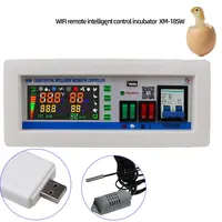 Controlador de incubadora para ovos, controlador multifuncional completo XM-18E de ovos, controle de temperatura e umidade