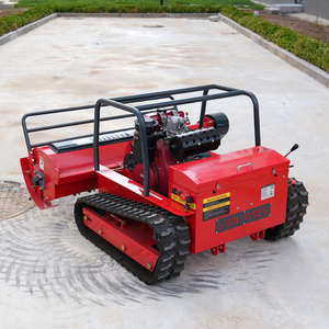 Tractor Desbrozador Forestal a Gasolina con Control Remoto, Cortadora de Césped Industrial Todoterreno para Cortar Césped en Pendientes de Montaña - Product Image 3