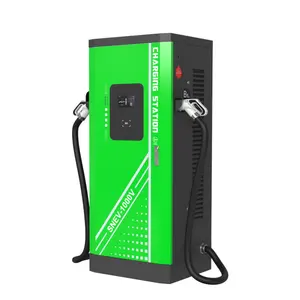 Cargador DC EV inteligente de alta eficiencia 160KW GB/T CCS2 Estación de carga DC EV trifásica a prueba de agua adecuada para todas las marcas de automóviles