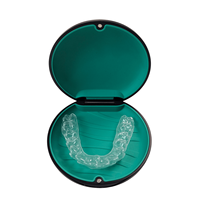 Boîtes rigides de présentation pour aligneurs orthodontiques, avec logo personnalisé, transparentes, fines, miroir, fermeture magnétique dentaire, colorées, cadeaux