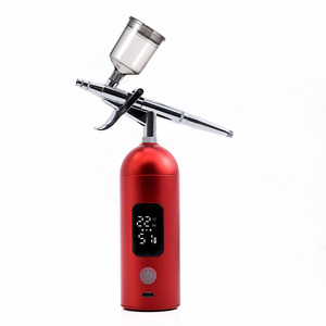 Aerógrafo Ecológico Cuadrado de ABS+Cobre con Pantalla LED, 35 PSI de Presión Máxima y 3 Modos de Velocidad, la Elección de los Maquilladores - Product Image 5