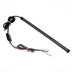 פס תאורת לד גמיש לאופנוע, פנסי איתות אחוריים, פנסי איתות רציפים, פנסי זרימה - Product Image 1