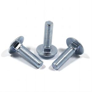Coach <strong>Screw</strong> Steel Plain Finish Hex Head Grade 4.8 &amp; 6.8 M6-M20 - Product Image 1