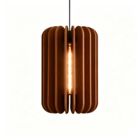 Suspension acoustique pour plafond en feutre PET, 100% fibre de polyester, insonorisante, type cage dôme, usine OEM