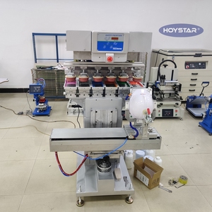 Máy in <span class=keywords><strong>Pad</strong></span> 6 màu để in logo tùy chỉnh trên mũ bảo hiểm an toàn - Product Image 6