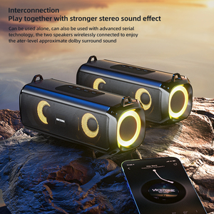 Powerful Subwoofer 10W TWS Wireless <strong>Bluetooth</strong> <strong>Speaker</strong> With RGB Light <strong>Portable</strong> Lanyard Rechargeable <strong>Speaker</strong> - Product Image 4
