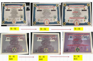 Banconota Commemorativa del Banca Centrale dello Zimbabwe con Numero di Serie Cinquanta, Certificato da Collezione Nyango Container - Product Image 3