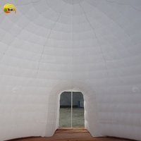 Modèle d'événement de fête tente Igloo publicité dôme gonflable éclairage tente bulle haut niveau boîte de nuit