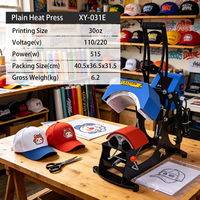 Presse à chaud pour casquettes, presse manuelle de transfert par sublimation pour l'impression de logos sur casquettes de baseball