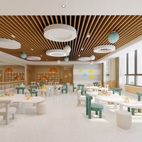 Ensemble table et chaise pour enfants Liserve en ABS, table de jeu pour maternelle, bureau d'apprentissage pour bébé, table d'artisanat multifonctionnelle, style crème