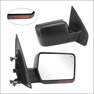 Car Accessories ABS Extendable Car Rear View Mirror Towing Mirrors For Ford F150 2004-2006