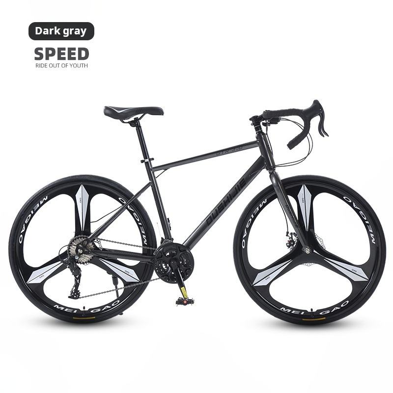 Dark gray three-knife wheel