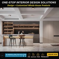 George Group - Villa moderne de luxe italienne sur mesure - Rendu 3D et service professionnel de design d'intérieur pour duplex résidentiel
