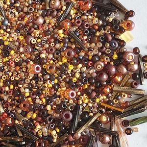 Multi Color & Shape Glass Seed Beads Mix DIY Pulseras hechas a mano Collares Pendientes Bolsos Fabricación de joyas Accesorios Paquete de 10g - Product Image 4