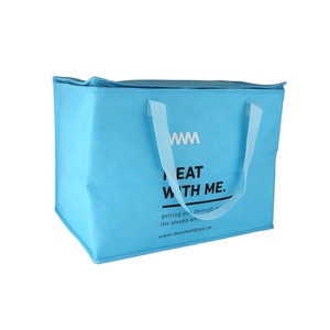 portátil no tejida gran mantener caliente <span class=keywords><strong>la</strong></span> entrega de alimentos con aislamiento térmico bolsa para alimentos congelados - Product Image 3