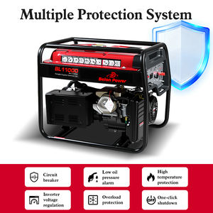 Générateur à essence monocylindre à cadre ouvert de 9 kW refroidi par air pour activités de plein air, réservoir de carburant de 34 L, moteur à essence 192FE - Product Image 6