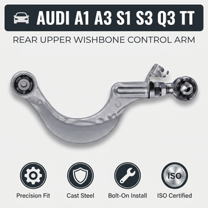 Bras de <span class=keywords><strong>suspension</strong></span> supérieur arrière robuste en acier moulé pour Audi A1 A3 S1 S3 Q3 TT – Pièces de <span class=keywords><strong>suspension</strong></span> en gros - Product Image 1