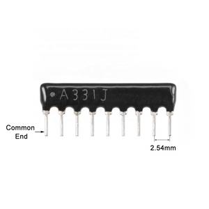 Nhà máy trực tiếp Saling Dip loại trừ 4r5 Pin 8r9pin 1/8W 1/4W 5% Mạng mảng điện trở - Product Image 2