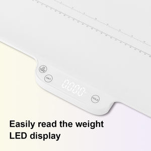 Tara-Funktion Halte funktion Weiße LED-Anzeige 30kg Waage Wachstums karten Neugeborene Baby-Waage Baby waage <span class=keywords><strong>Digital</strong></span> - Product Image 4