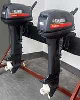 Moteur hors-bord YAHATSU 2 temps 15cv, arbre long, moteur marin compatible avec le moteur de bateau YAMAHA d'origine et pièces détachées