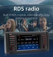 Autoradio Android 15 Original BQCC 7 pouces pour BMW E53 1996-2007 avec 4G, WIFI, GPS, CarPlay, Vidéo, DSP et Lecteur Multimédia