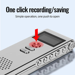 Grabadora de Voz Mini Ultra con Logotipo Personalizado y Pantalla LCD para Reuniones, Entrevistas y Uso Personal, Grabadora de Audio Digital - Product Image 5