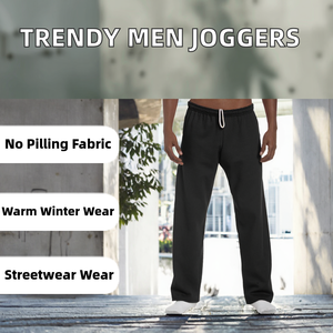 Pantalon de jogging décontracté en toile pour homme, taille mi-haute, anti-boulochage, avec cordon de serrage, style jeune et tendance, service OEM, prix de gros - Product Image 2