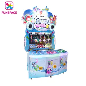 Funspace Arcade Coin Operated 3 Players Video Shooting Crazy Toy City 2 Kid Redemption Ticket Game Machine For Sale