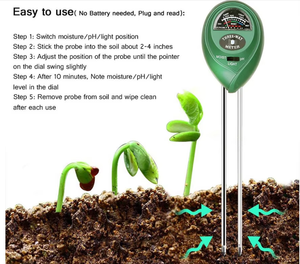 Trong nhà và ngoài trời đất <span class=keywords><strong>Tester</strong></span> dễ dàng đọc đất Độ ẩm Detector - Product Image 4