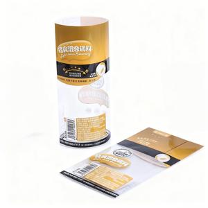 OEM ODM Custom Logo Design Print Shrink Sleeve Label Shrink Wrap Plastic Packaging Film for Spice Bottle