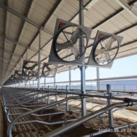 Ferme en acier structure métallique pour bâtiment pour élevage cheval chèvre vache