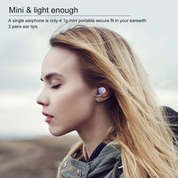 Écouteurs intra-auriculaires sans fil Bluetooth 5.3 TWS, écouteurs sportifs sans fil TWS, casque sans fil avec réduction de bruit