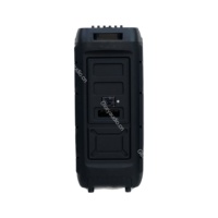 Dj Jack Enceintes de cinéma maison et systèmes audio domestiques Boomer Music Alimentation par batterie PA avec Subwoofer Ouffeur Haut-parleur Boombox Basike