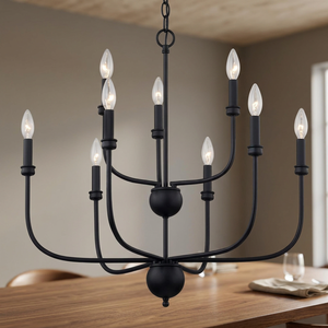 AK โคมไฟแขวนโลหะทำจากทองเหลือง9ชิ้นสำหรับตกแต่งห้องนั่งเล่น/คาเฟ่ - Product Image 2