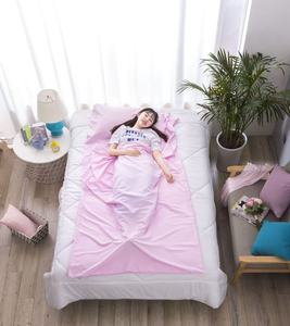 Sacco <span class=keywords><strong>a</strong></span> <span class=keywords><strong>Pelo</strong></span> Tipo Busta in Poliestere 3 Stagioni Traspirante Ecologico Leggero per Campeggio Viaggi Casa Lenzuolo Unisex - Product Image 5