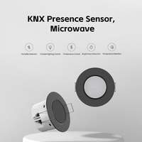 Système de maison intelligente sécurisé Knx, capteur de luminosité, de température, d'humidité et de présence avec détection par micro-ondes 24 GHz, villa, hôtel, bureau