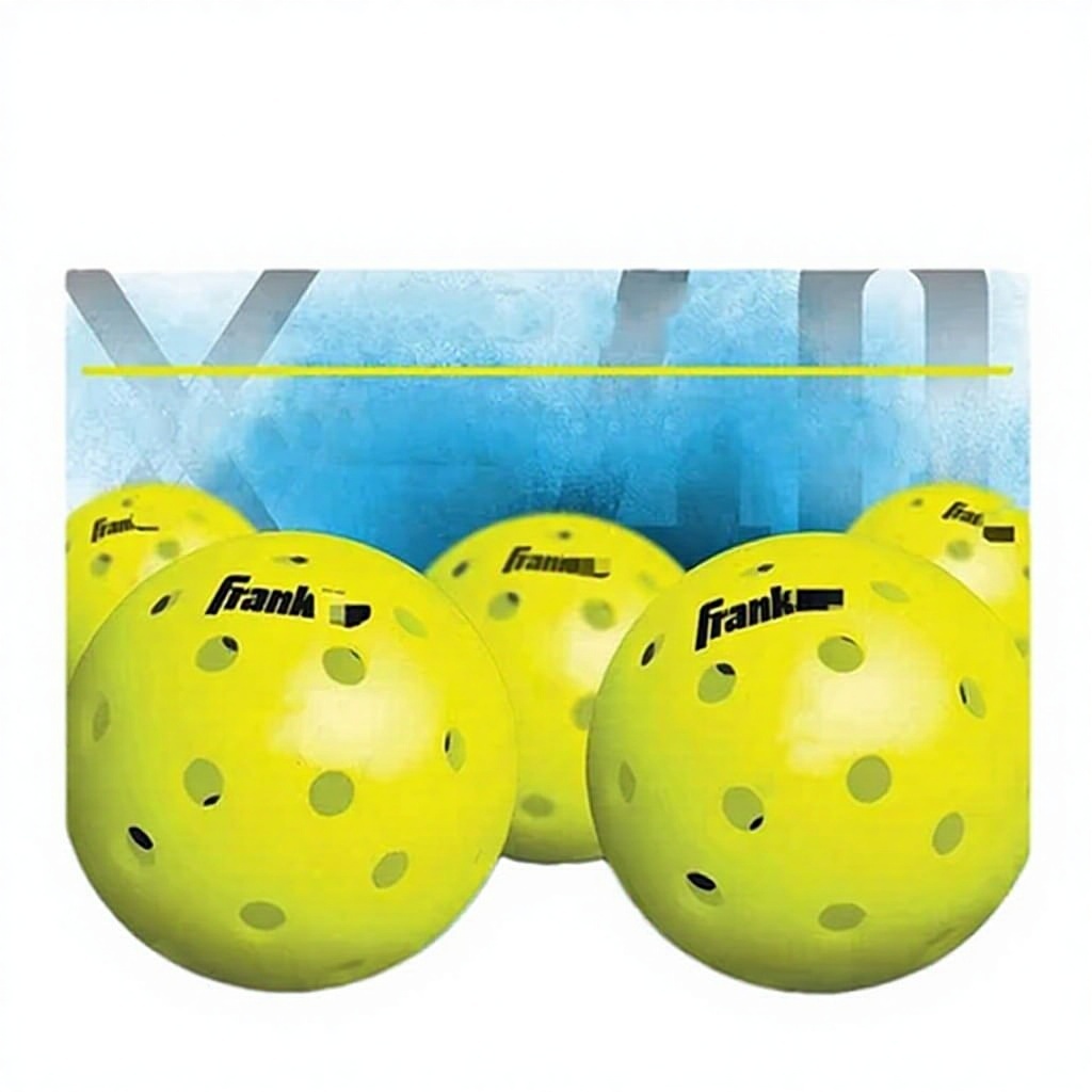 Wholesale USAPA Approved Rotational Durable Plastic Pickleball Custom Logo Outdoor Sports Training Equipment for Entertainment