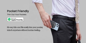 Localizador de Tarjetas de Crédito con Carga Inalámbrica, Localizador Global Inteligente para iPhone, Buscador de Llaves, Rastreador - Product Image 2