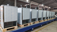 Congélateur à air pulsé 10 plateaux -40°C ℃   Congélateur industriel commercial à refroidissement par air en acier inoxydable, congélation rapide