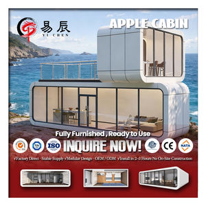 Contenedor Modular Certificado CE de 20 pies para Habitaciones de Hotel, Cabaña Tipo Apple, Casas Prefabricadas - Product Image 1