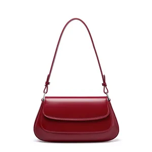 Custom Wholesale Top Grade New Design Lady Small Women Handbag Crossbody Shoulder Bag Underarm Bag Leather Girls 2023 Luxury