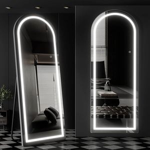 <span class=keywords><strong>Espejo</strong></span> <span class=keywords><strong>de</strong></span> Baño <span class=keywords><strong>LED</strong></span> Inteligente con Pantalla Táctil <span class=keywords><strong>de</strong></span> 3 Colores, <span class=keywords><strong>Espejo</strong></span> <span class=keywords><strong>de</strong></span> Cuerpo Entero para Salón <span class=keywords><strong>de</strong></span> Belleza, <span class=keywords><strong>Espejo</strong></span> <span class=keywords><strong>de</strong></span> <span class=keywords><strong>Pie</strong></span> con Marco para Vestidor - Product Image 2