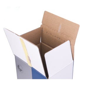 <span class=keywords><strong>Cartuchos</strong></span> de tóner corrugado Kraft coloridos con patrón de tamaño personalizado al por mayor, cajas de embalaje de envío - Product Image 4