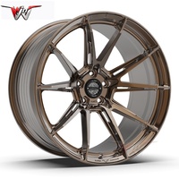 Velg Mobil Penumpang Tempa Wire Drawing 18 19 20 21 Inch 5x114.3 5x120 5x112 untuk BMW F20 F45 F30 F35 Audi A4 B9 Mercedes C-Class