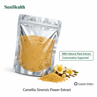 Ekstrak Bunga Camellia Sinensis Bubuk Ekstrak Herbal Kelas Makanan 99% Murni Larut dalam Air